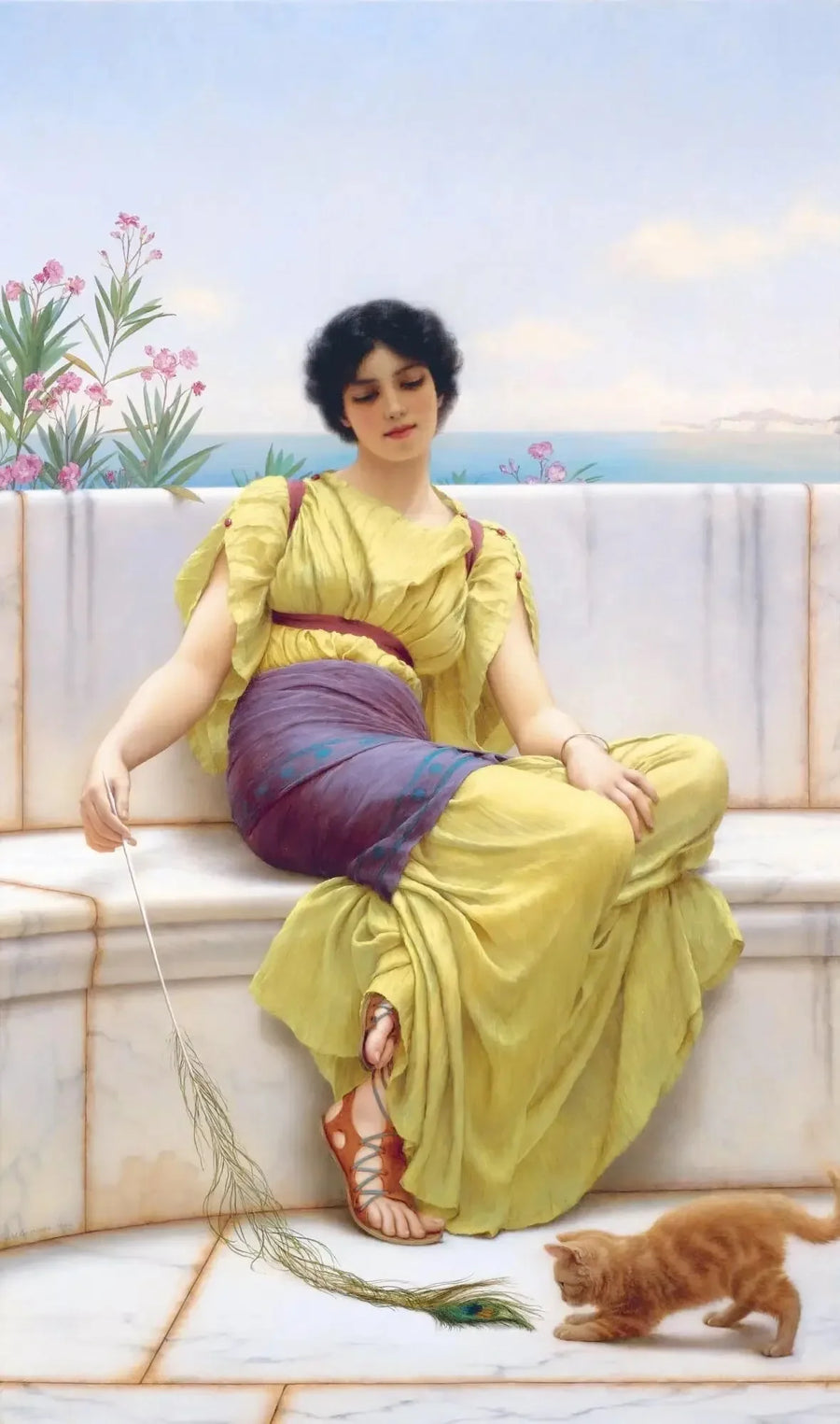 Oisiveté - John William Godward
