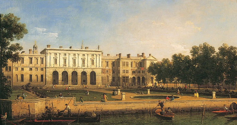Eski Somerset House Thames'ten - Canaletto