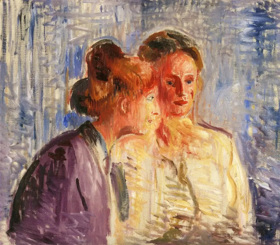 Olga ve Rosa Meissner - Edvard Munch