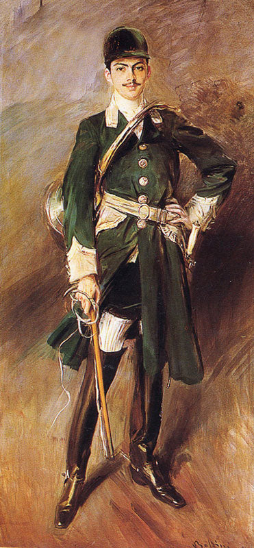 Olympe Hériot en maître d'équipage - Giovanni Boldini