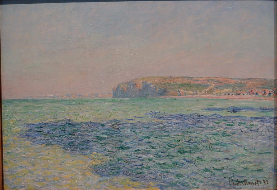 Deniz üzerindeki gölgeler, Pourville kayalıkları - Claude Monet