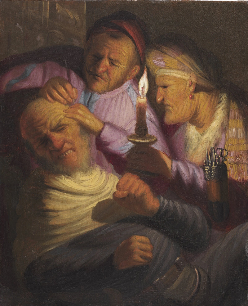 Operasyon (Dokunma Alegorisi) - Rembrandt