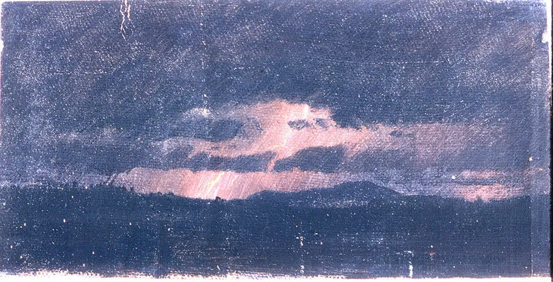 Hudson Vadisi Üzerinde Fırtına - Frederic Edwin Church