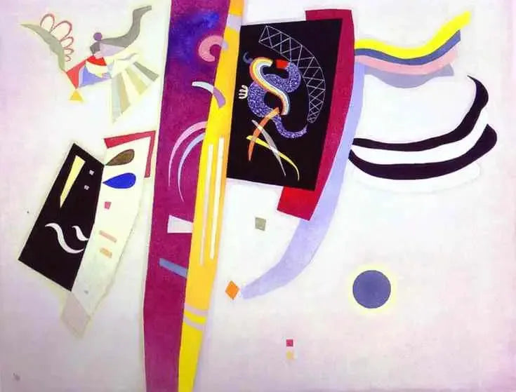 Turuncu Mor - Vassily Kandinsky