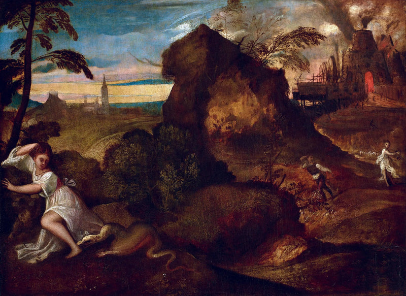 Orfe ve Eurydike - Titian