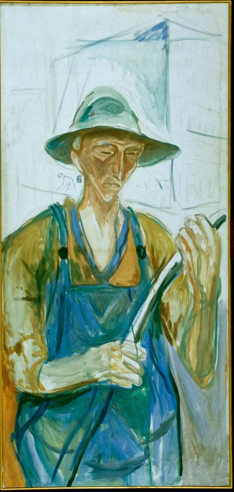 İnşaat İşçisi - Edvard Munch