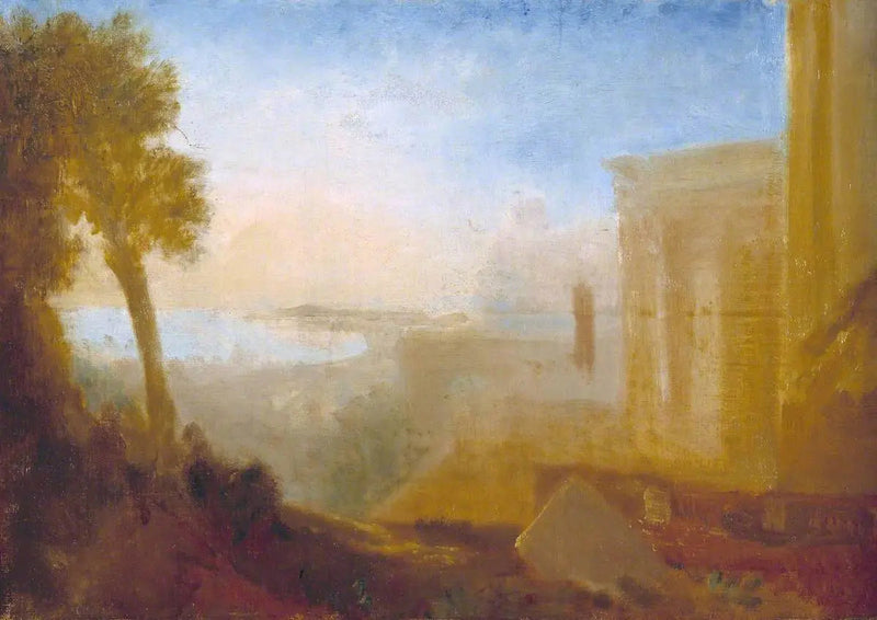 Kıyıya Bakan, Klasik Bina ile - J. M. W. Turner
