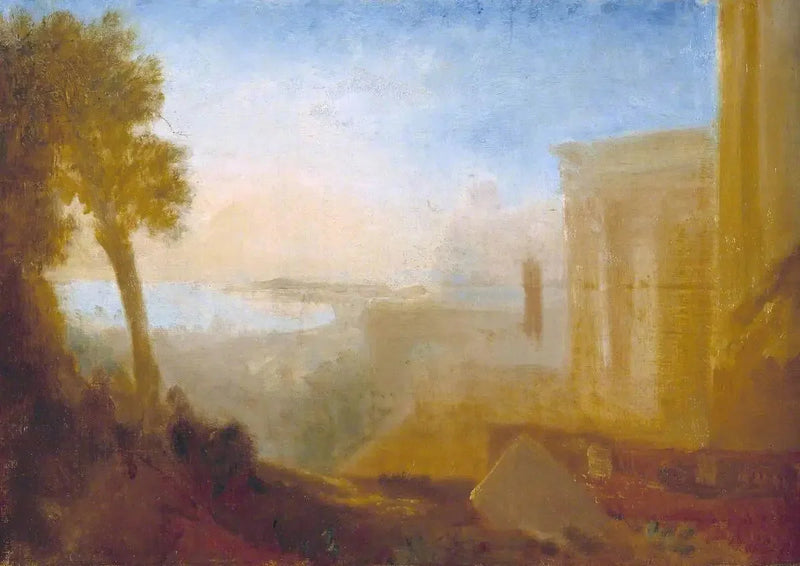 Kıyıya Bakan, Klasik Bina ile - J. M. W. Turner