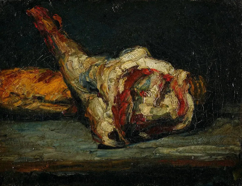 Ekmek ve kuzu budu - Paul Cézanne