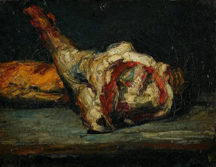 Ekmek ve kuzu budu - Paul Cézanne