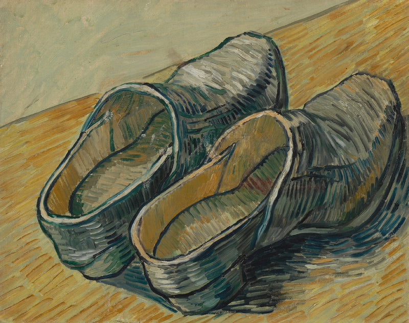Bir çift deri takunya - Vincent van Gogh