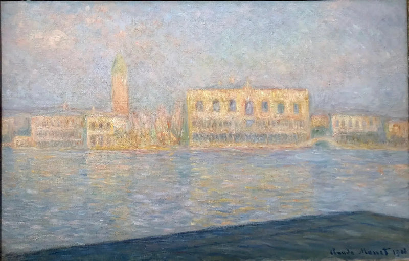 Saint-Georges Major W1756 - Claude Monet'den görülen Dükalık Sarayı