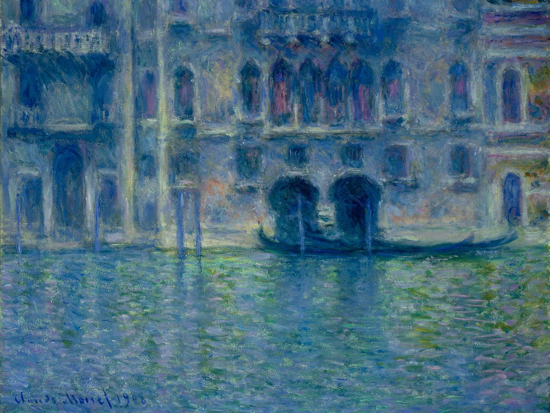 Palazzo da Mula, Venedik - Claude Monet