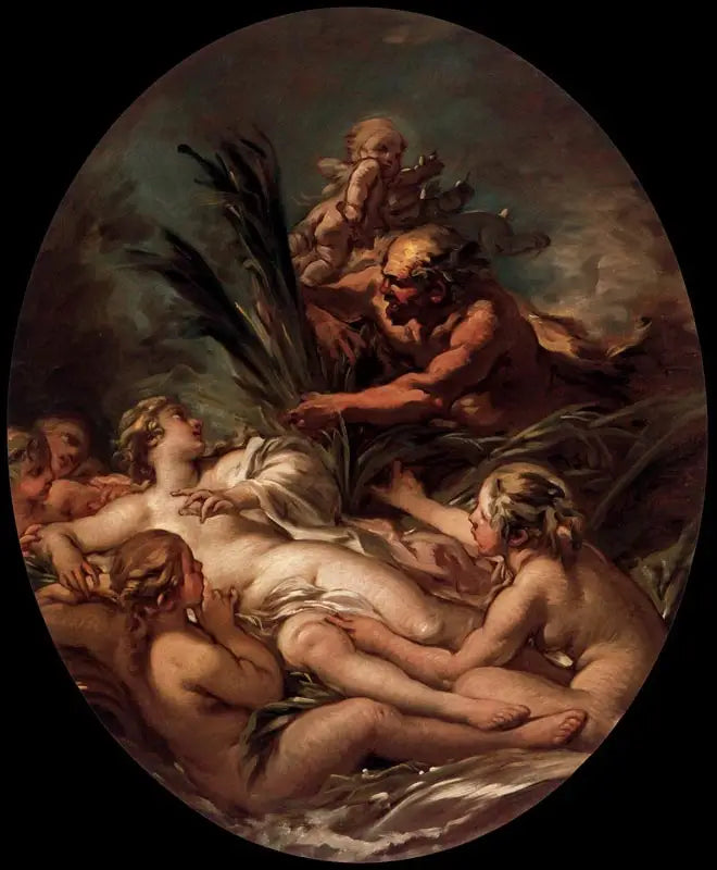 Pan ve Syrinx - François Boucher