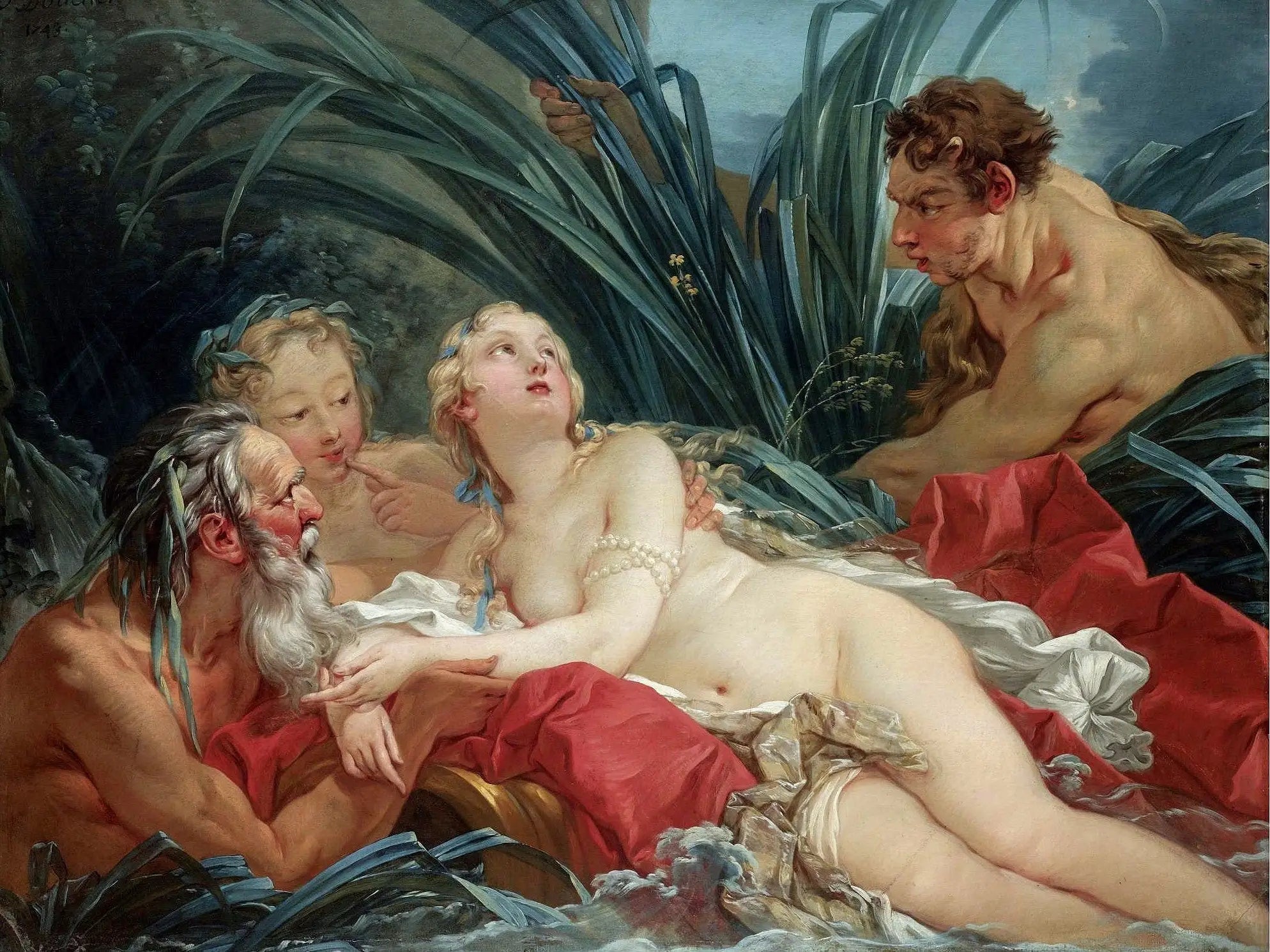 Pan et Syrinx - François Boucher - Alpha Reproduction