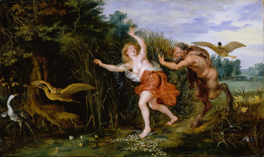Pan ve Syrinx - Peter Paul Rubens