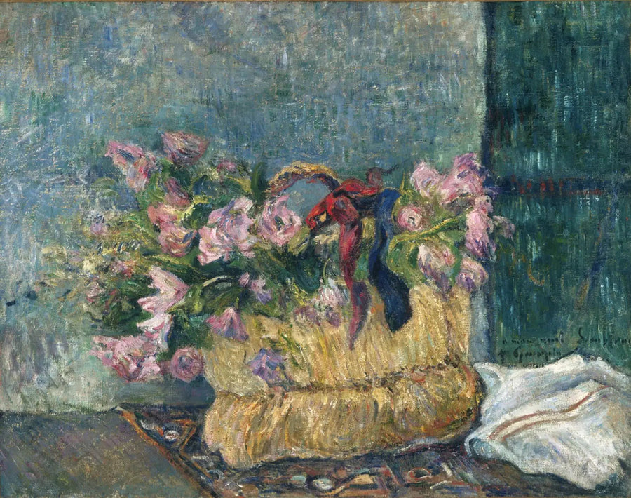 Çiçek Sepeti, ya da Sepette Çiçekler - Paul Gauguin