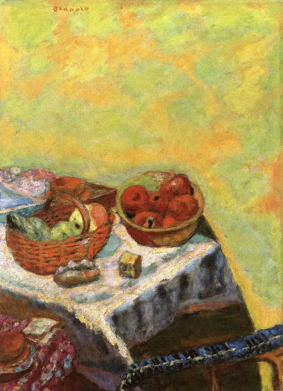 Güneşli Meyve Sepeti - Pierre Bonnard