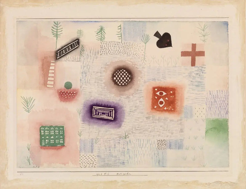Yerleşim Panelleri (Ort-Zeichen) - Paul Klee