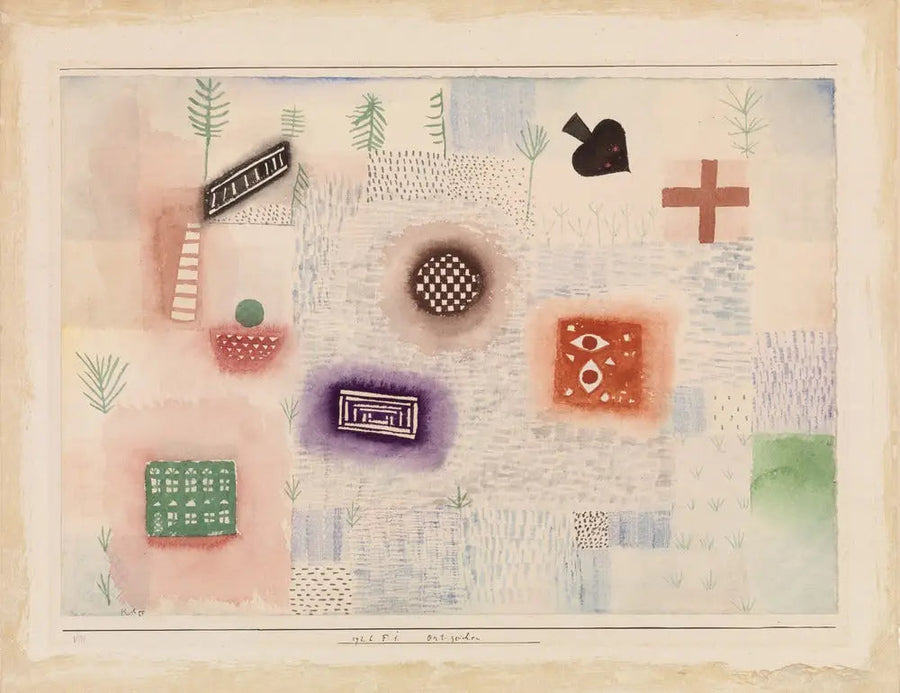 Yerleşim Panelleri (Ort-Zeichen) - Paul Klee