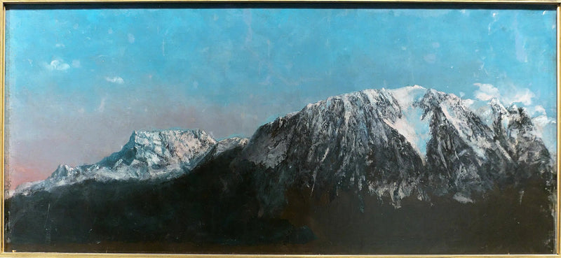 Alpler Panorama - Gustave Courbet