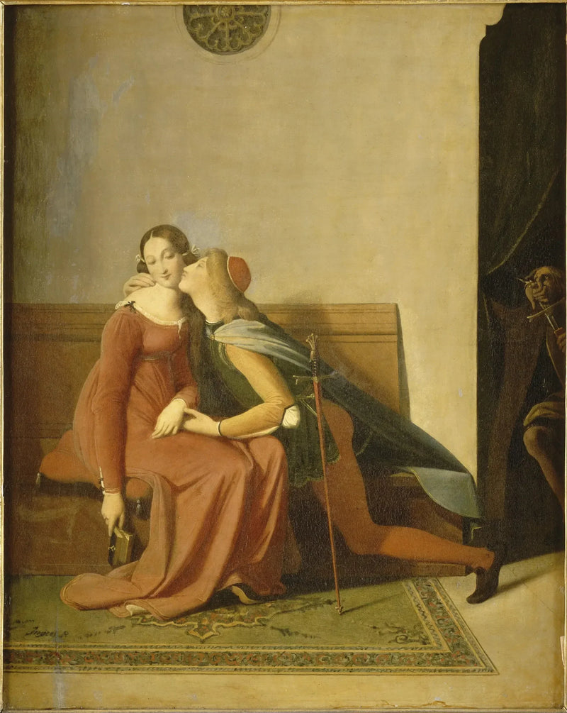 Paolo ve Francesca - Jean-Auguste-Dominique Ingres