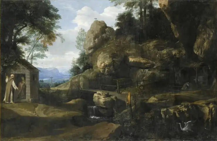 Thaïs'i Serbest Bırakan Paphnuce - Philippe de Champaigne