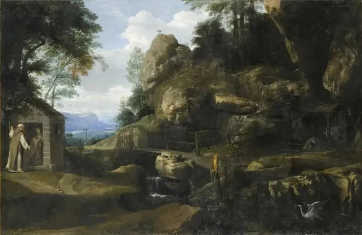Thaïs'i Serbest Bırakan Paphnuce - Philippe de Champaigne