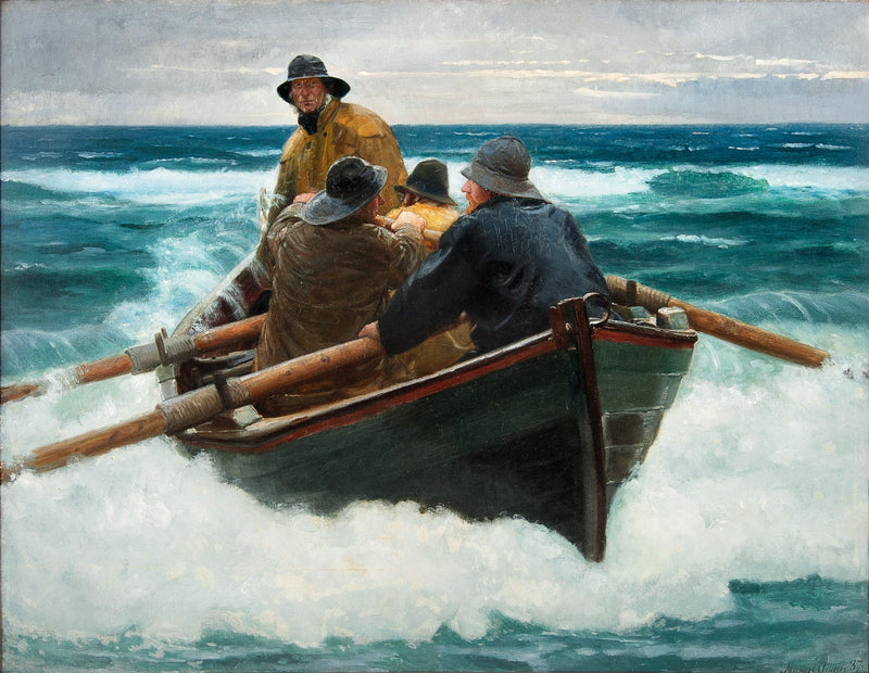 Tümülüsün Üzerinde. - Michael Peter Ancher