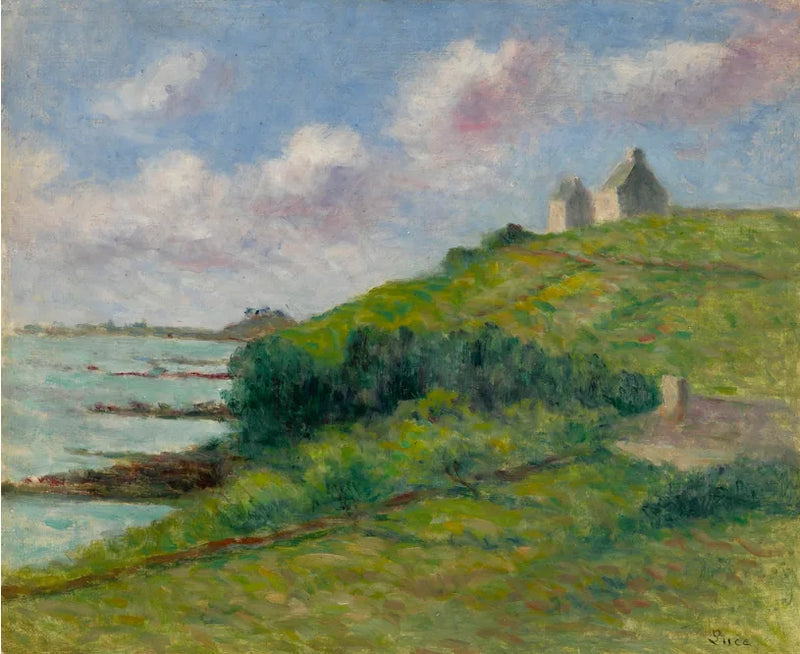 Paramé, kumlar üzerindeki ev - Maximilien Luce