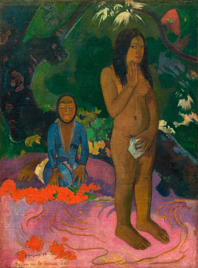 Kötü ruhların parıltısı - Paul Gauguin