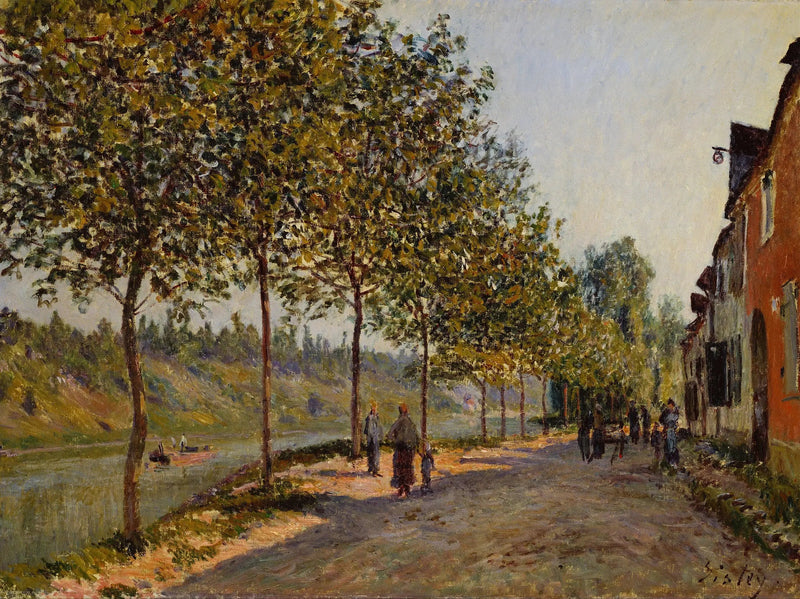 Saint-Mammès Orman Parkı - Alfred Sisley
