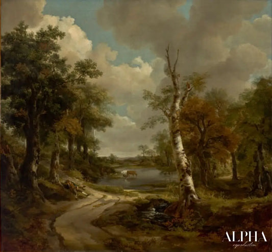 Parc Drinkstone (bois de Cornard) - Thomas Gainsborough - Reproductions de tableaux et peintures haut de gamme