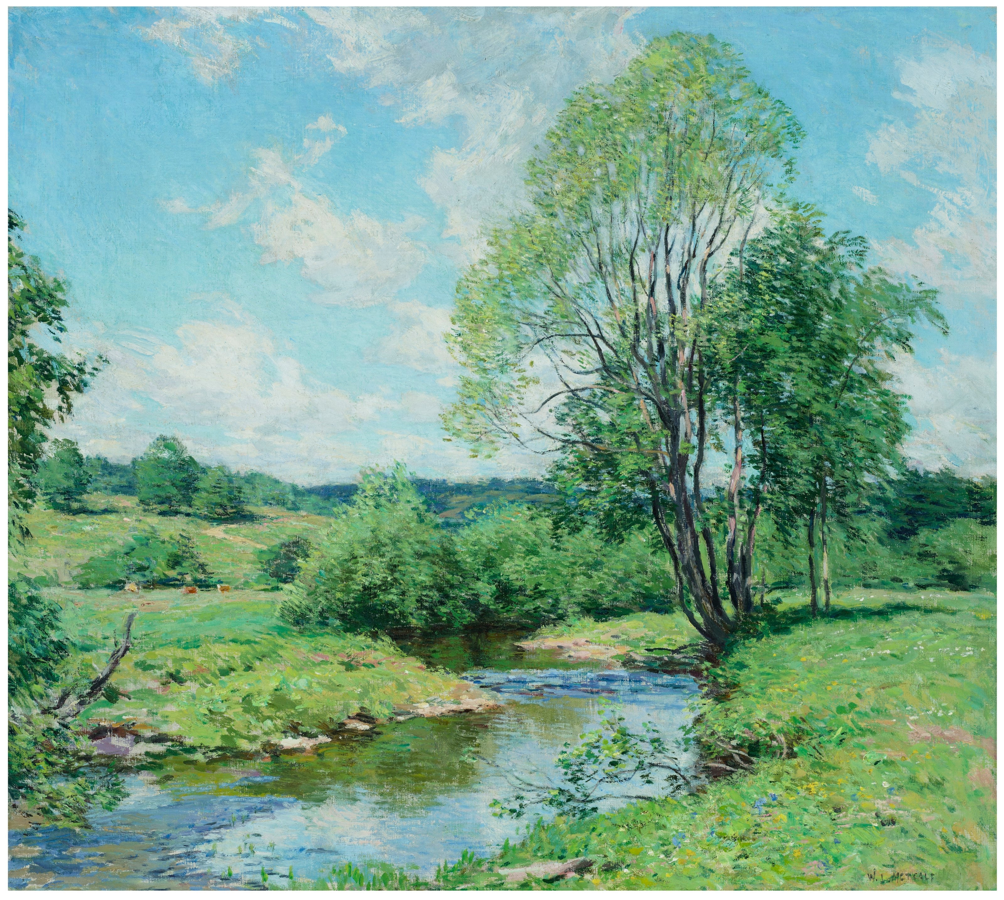 Paresse verte - Willard Metcalf