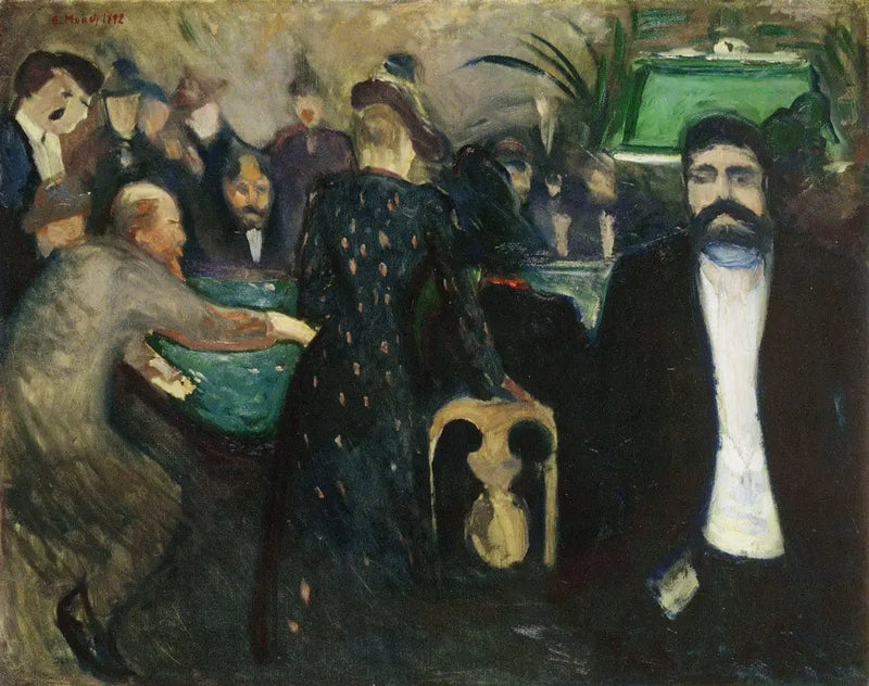 Monte Carlo'daki Bahisçiler - Edvard Munch