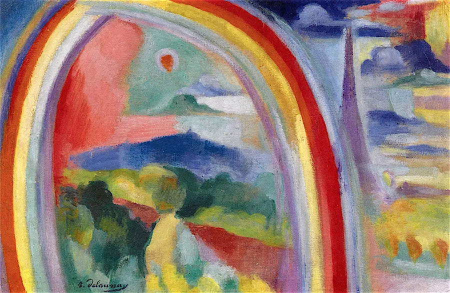 Gökkuşağı ile Paris - Robert Delaunay