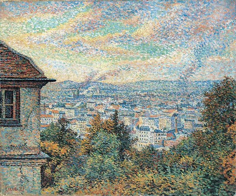 Montmartre'den Görünen Paris - Maximilien Luce