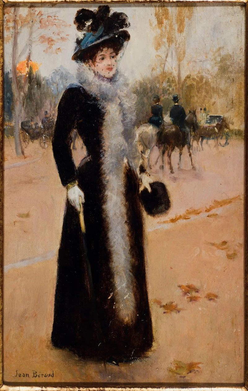 Parisienne au Bois - Jean Béroud