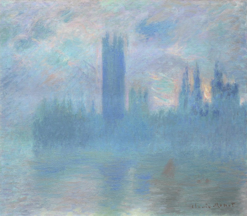 Londra Parlamentosu, Chicago W1600 - Claude Monet