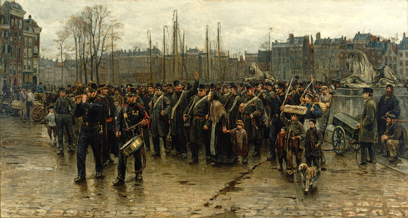 Kolluk Kuvvetleri Geçişi - Isaac Israëls