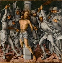 Passion grise : İsa'nın Kırbaçlanması - Hans Holbein the Elder