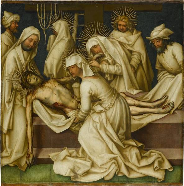Grijs Tutku: İsa'nın Cenazeye Konulması - Hans Holbein the Elder