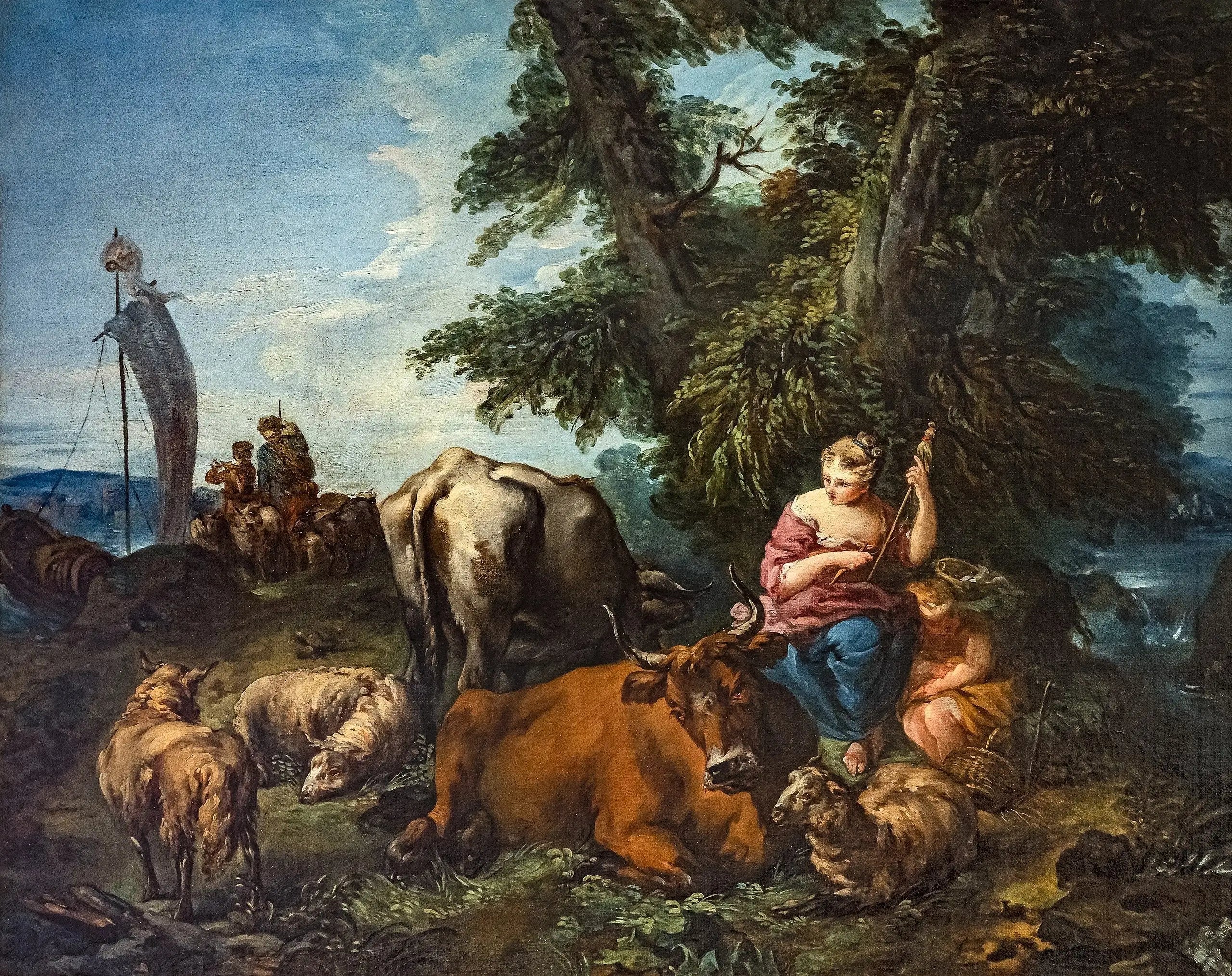 Pastorale - François Boucher - Alpha Reproduction
