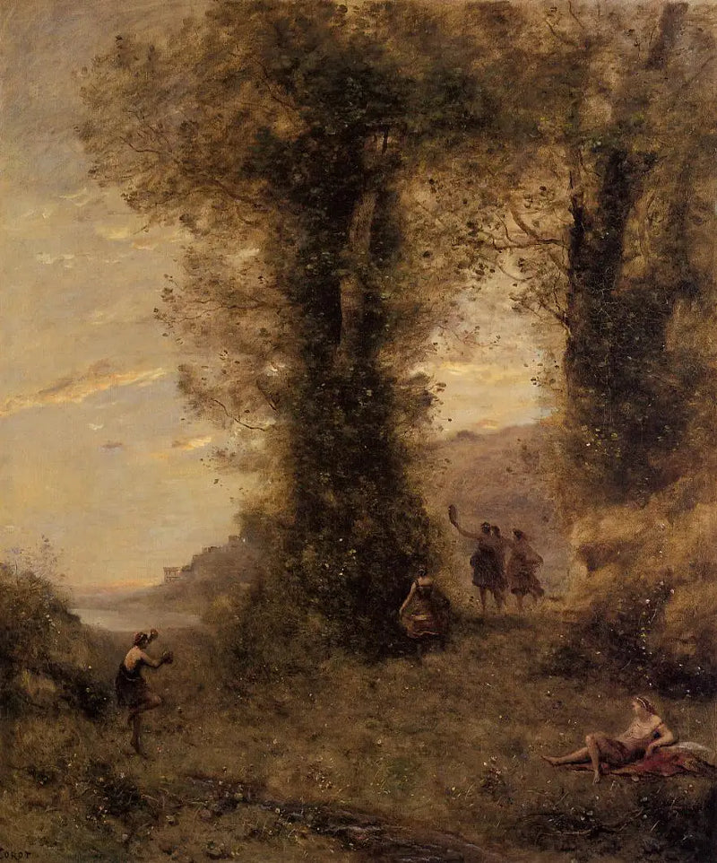 Pastorale — İtalya Hatırası - Jean-Baptiste Camille Corot