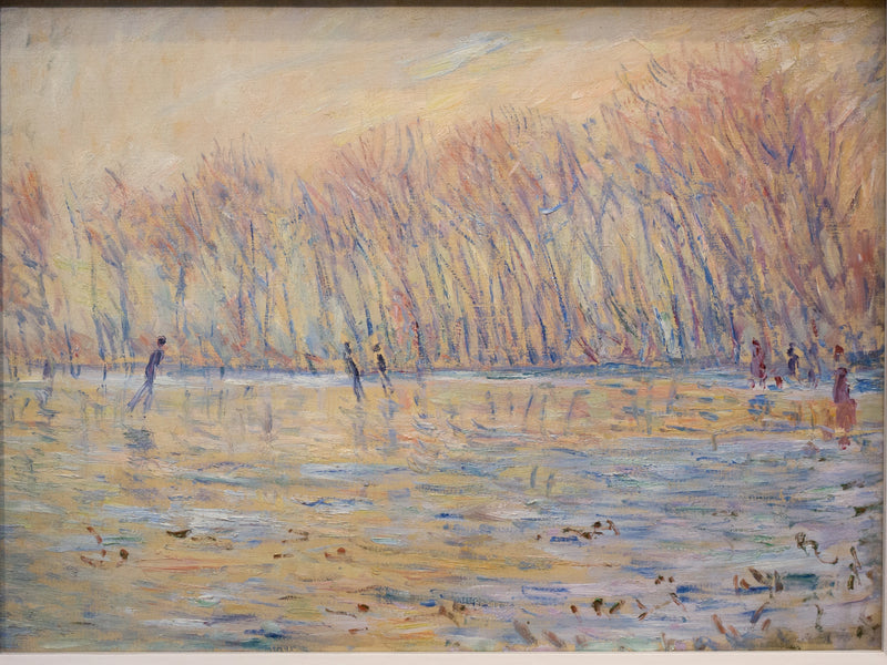 Giverny'deki Buz Patencileri - Claude Monet
