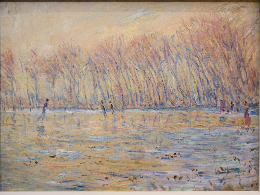 Giverny'deki Buz Patencileri - Claude Monet