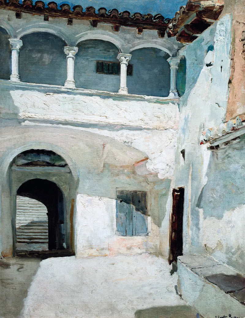 Porta Coeli San Juan Avlusu, Valencia - Joaquín Sorolla