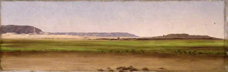Pâturage Égypte - Frederic Leighton - Alpha Reproduction