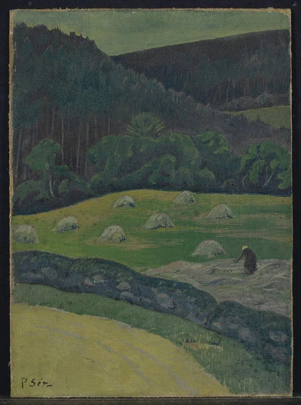 Paysanne aux foins - Paul Sérusier