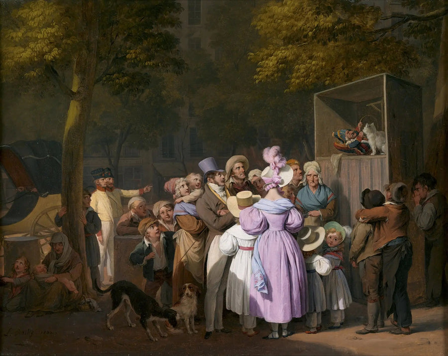 Fakir Kedi - Louis-Léopold Boilly